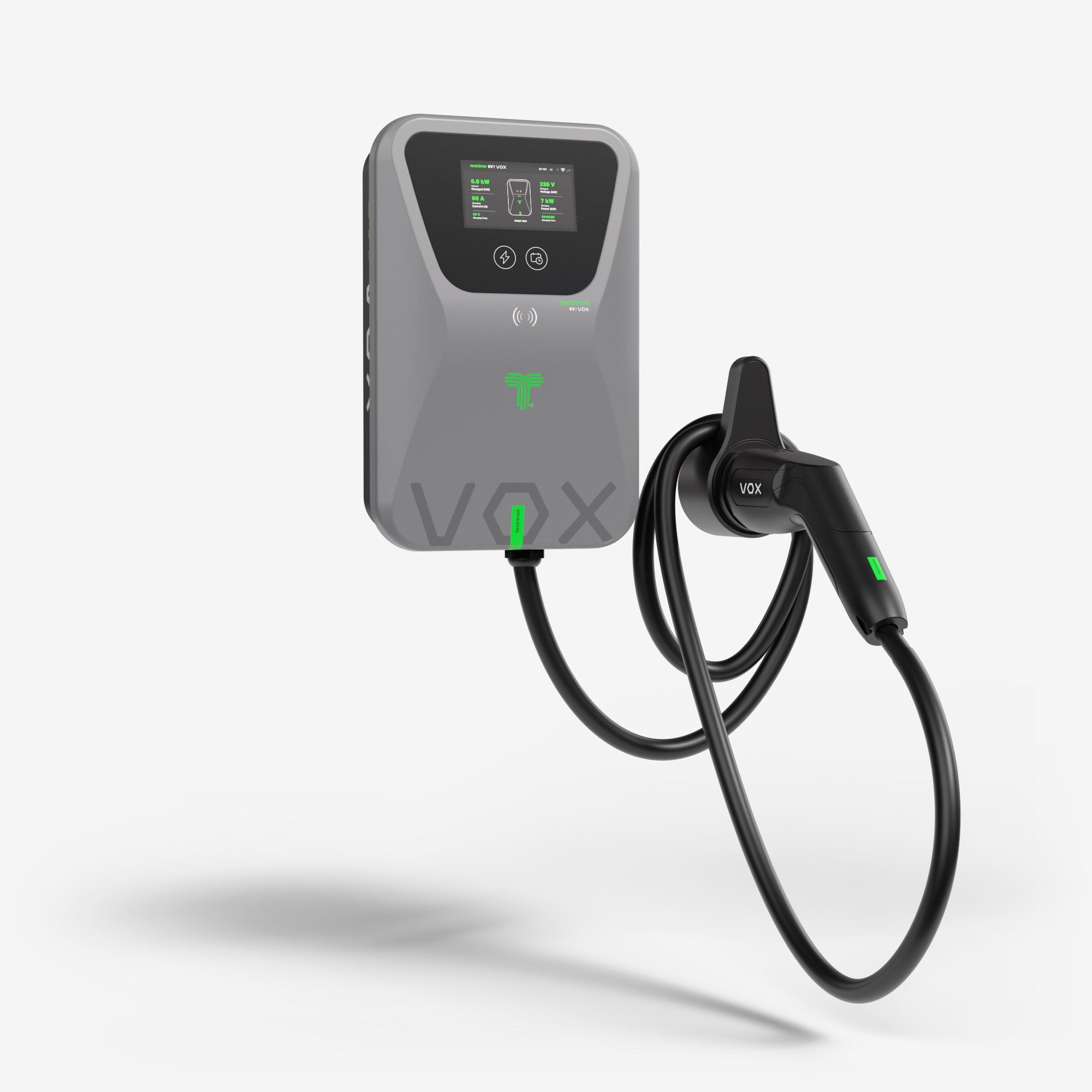 techtron VOX EV Charger Range techtron