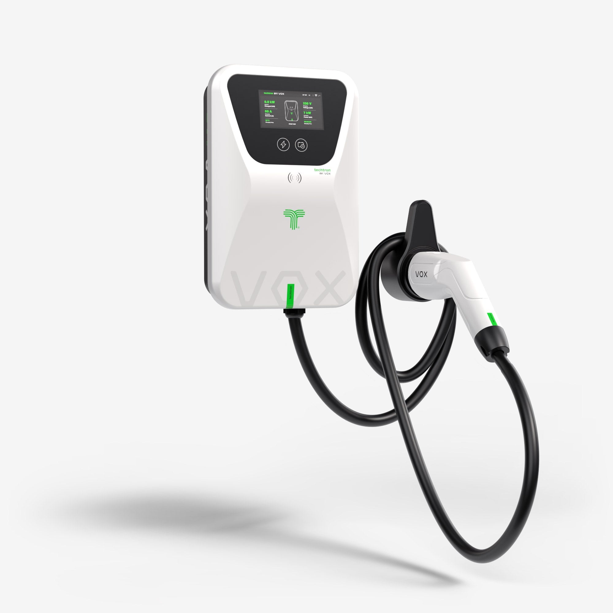 techtron VOX EV Charger Range techtron