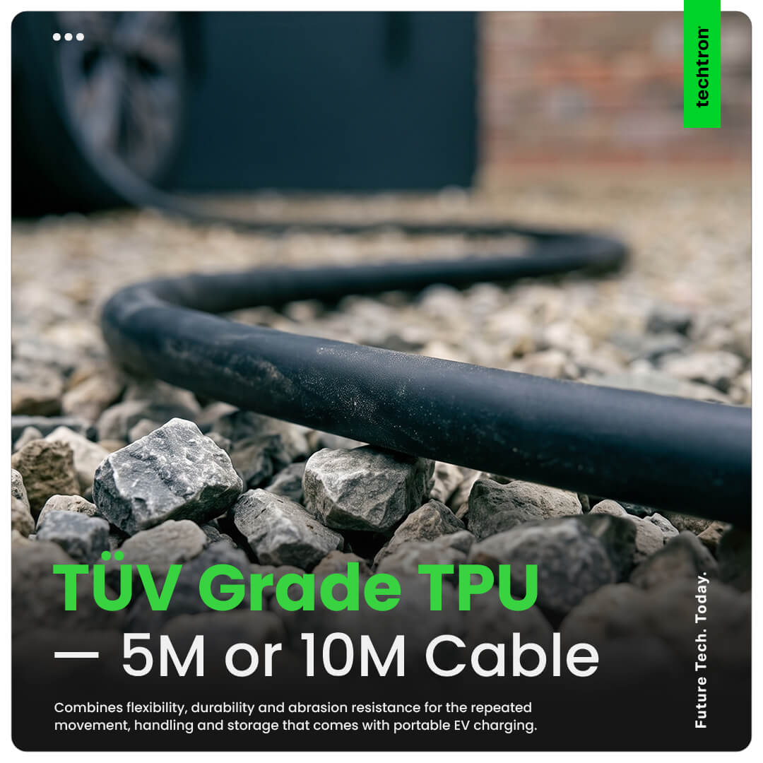 techtron EVC Type 2 EV Charging Cable Range techtron®