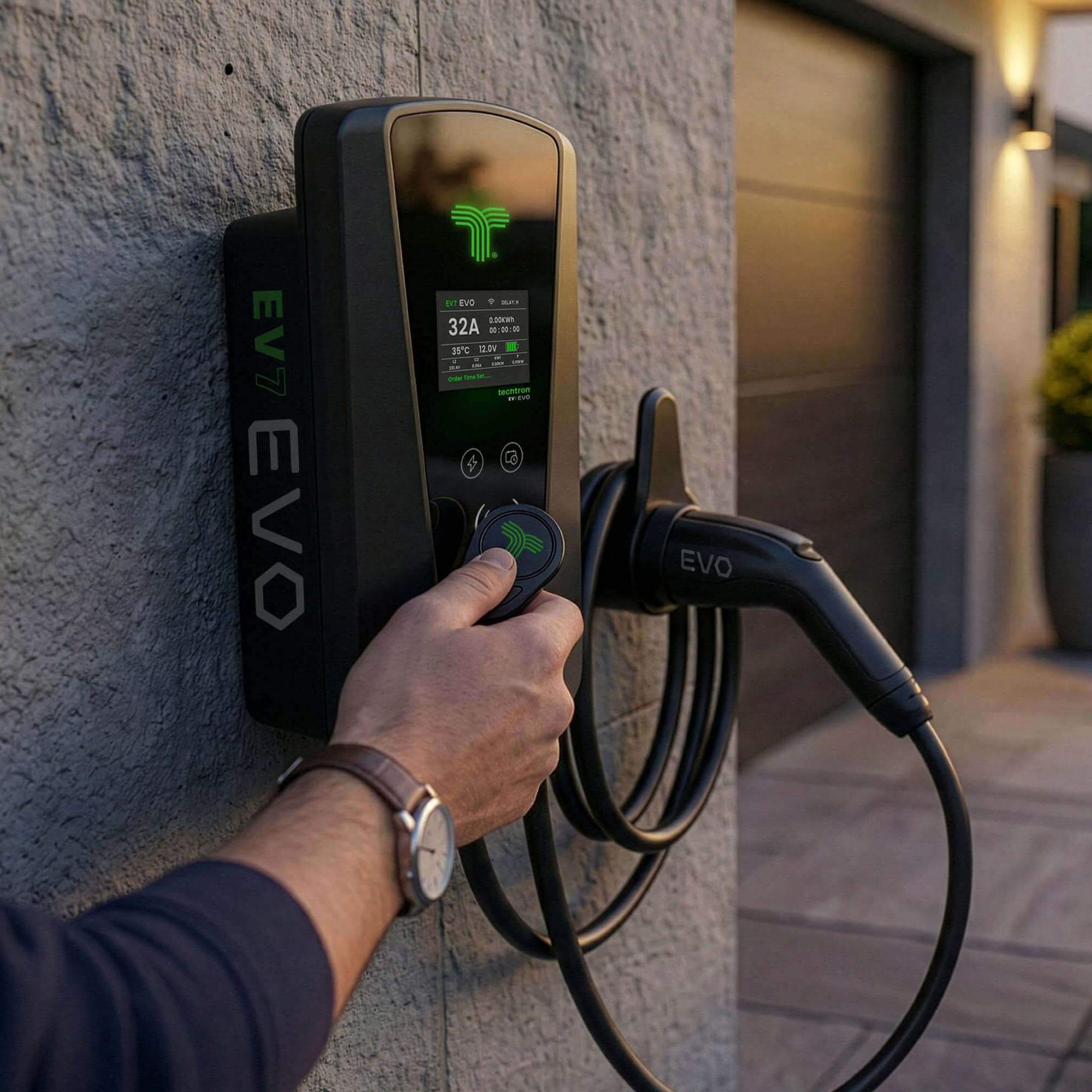 techtron® EVO Smart EV Charger Range techtron