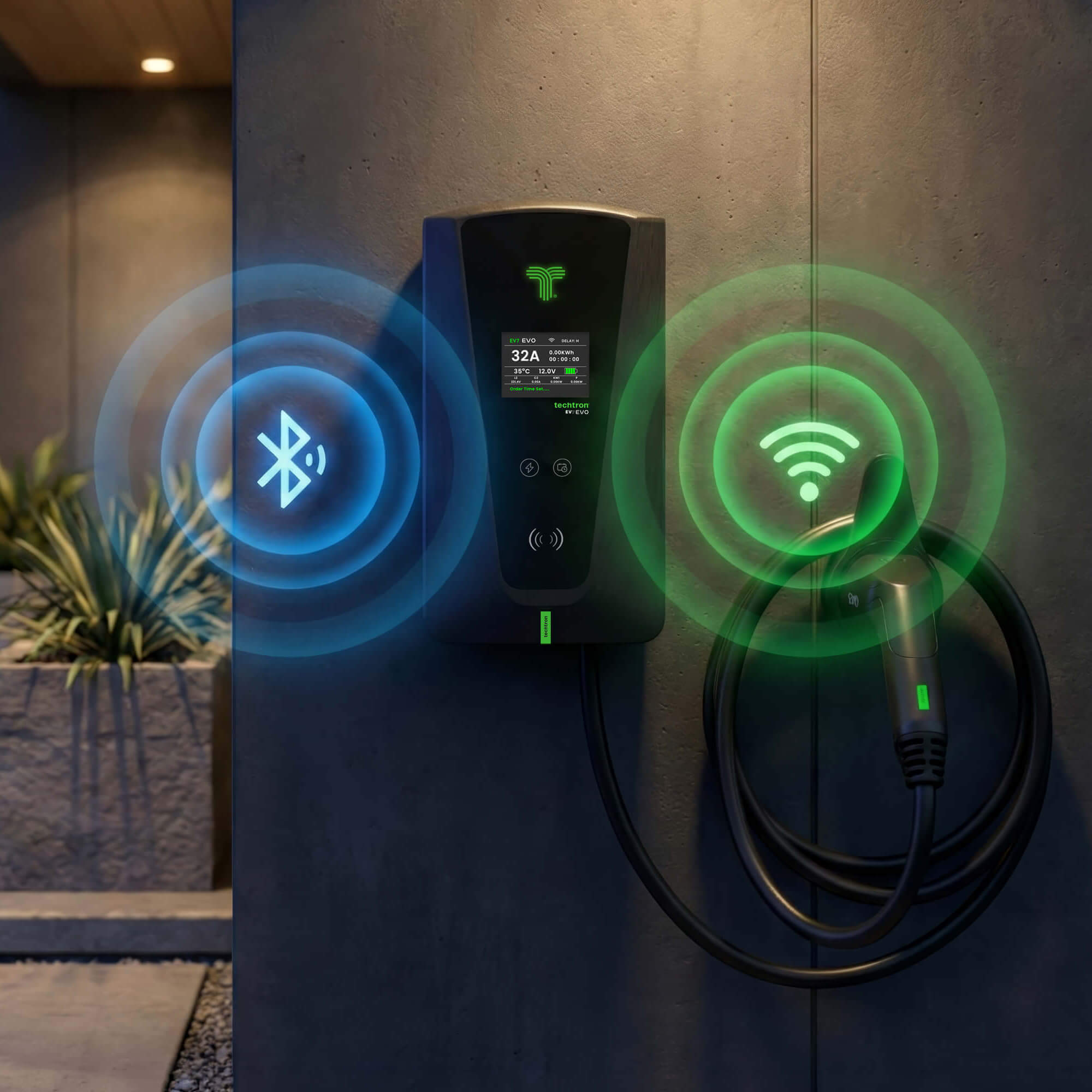 techtron® EVO Smart EV Charger Range techtron