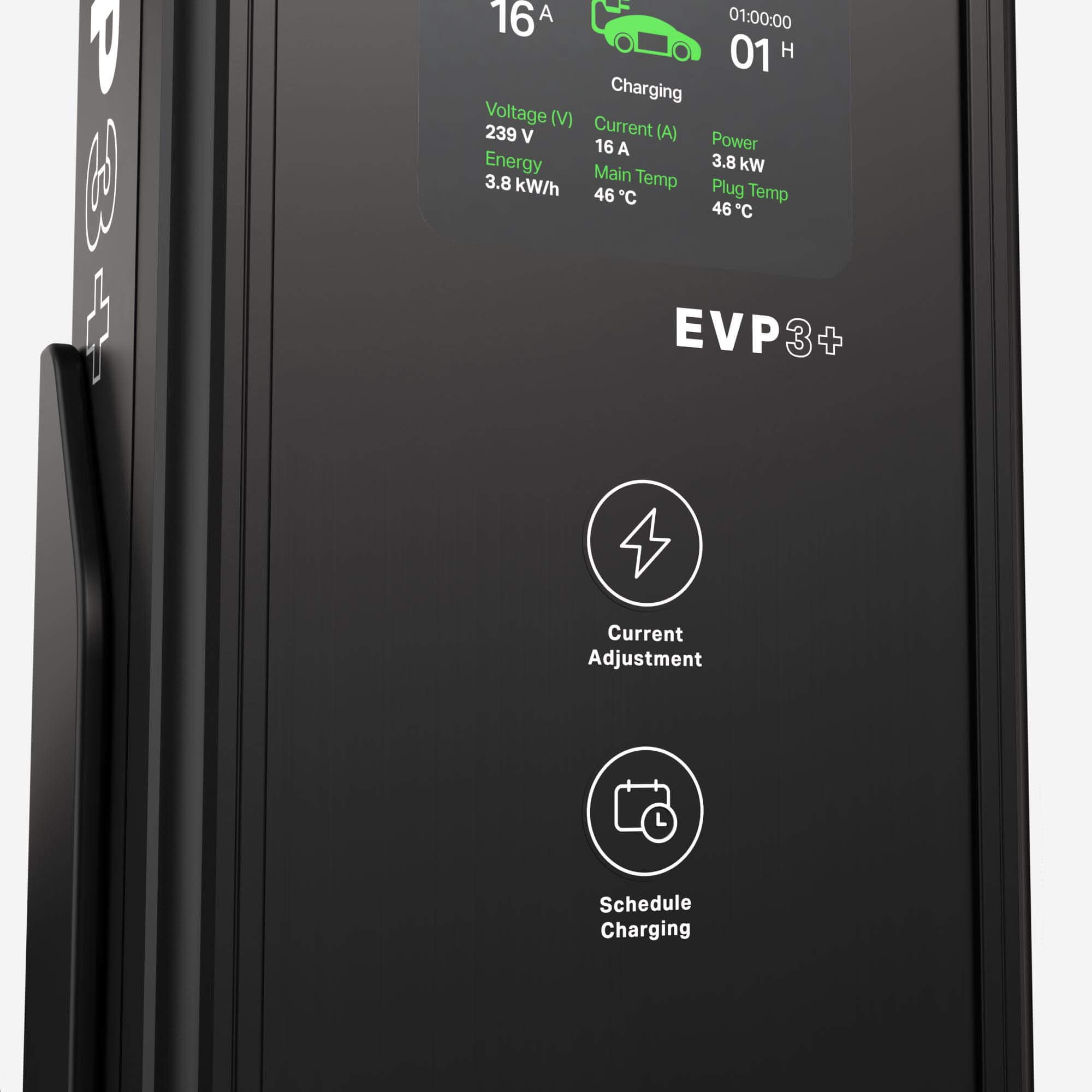 techtron EVP3-3+ (3.2-3.6 kW, Level 2, Type 2) Portable ev-Charger (Copy) techtron