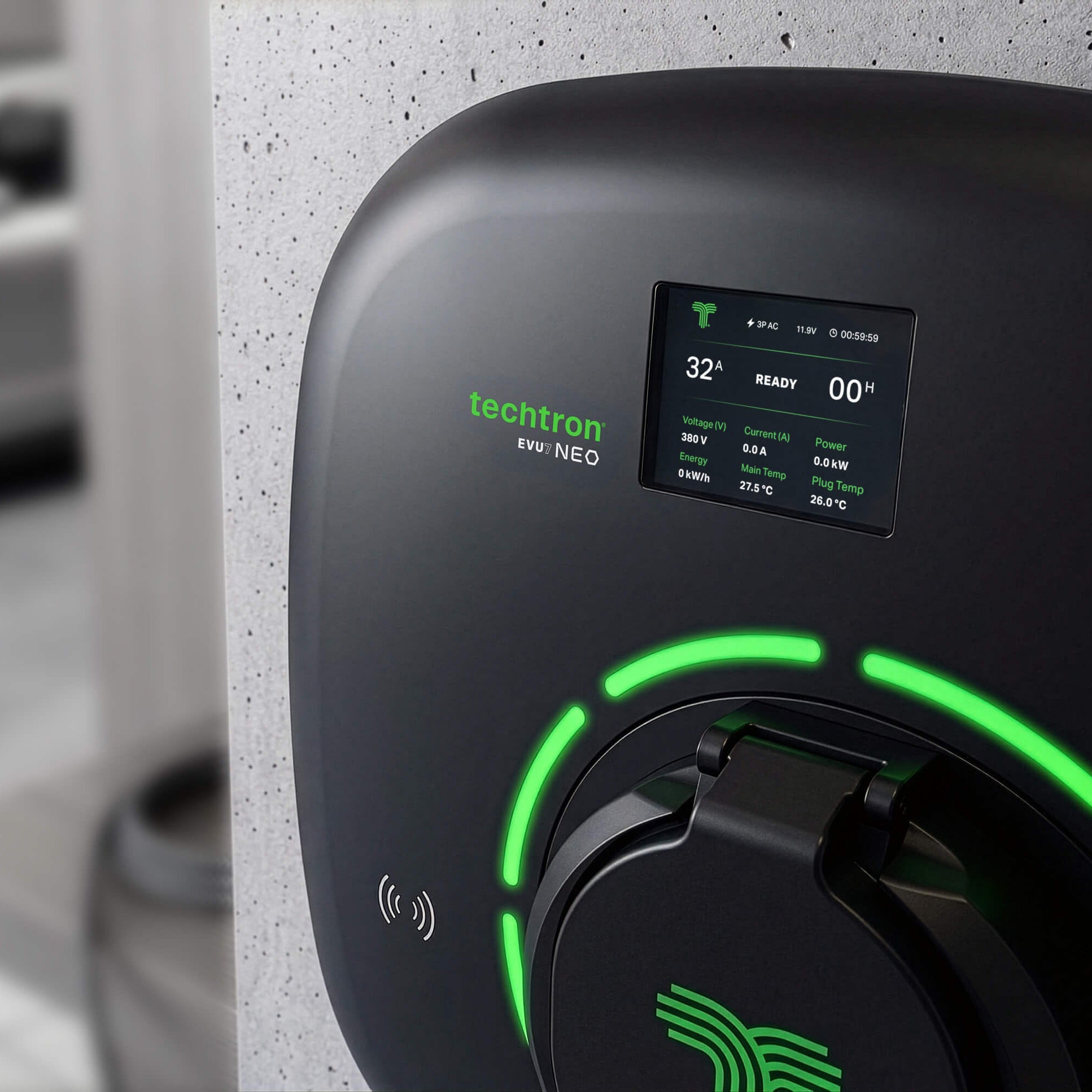 techtron NEO Smart EV Charger Range techtron