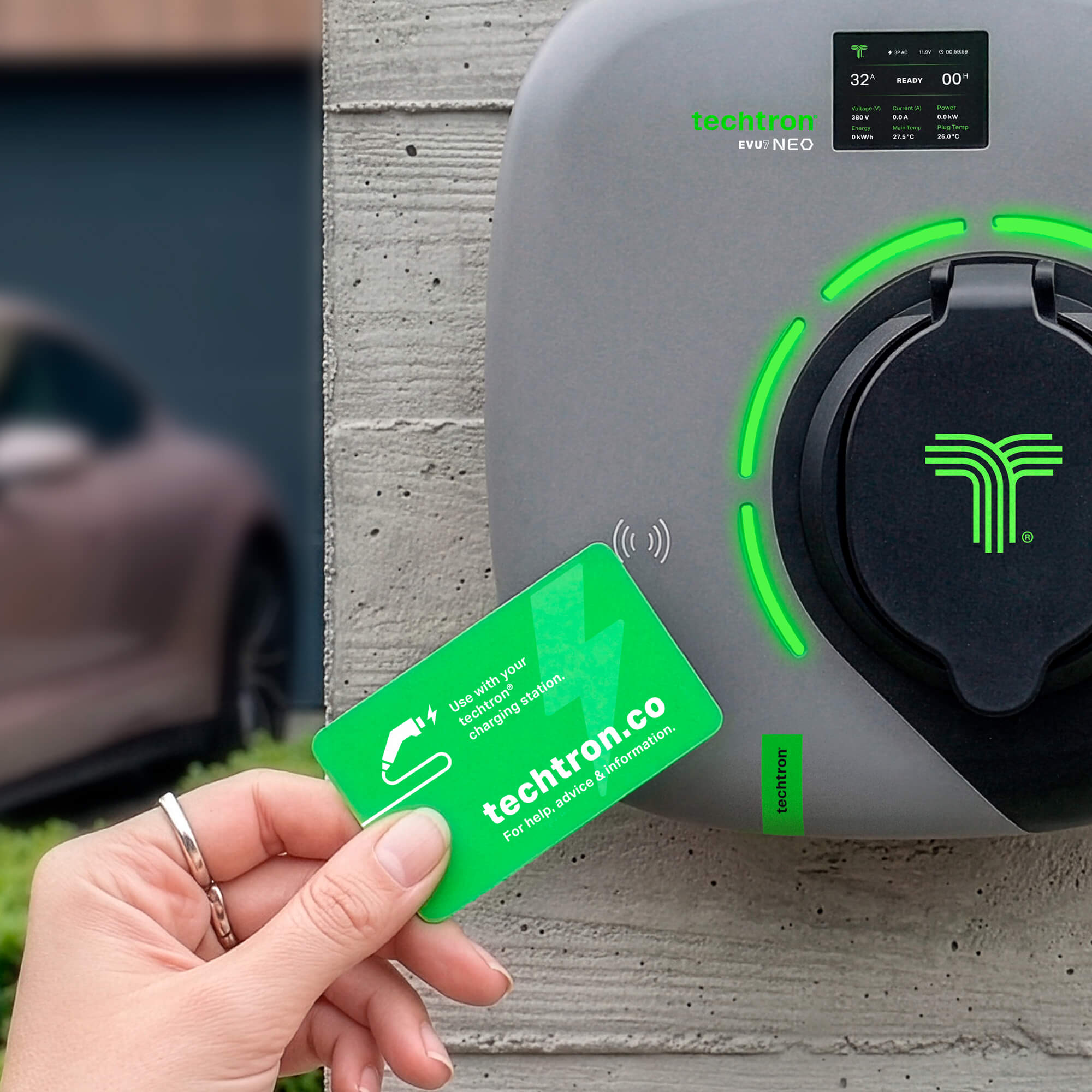 techtron NEO Smart EV Charger Range techtron