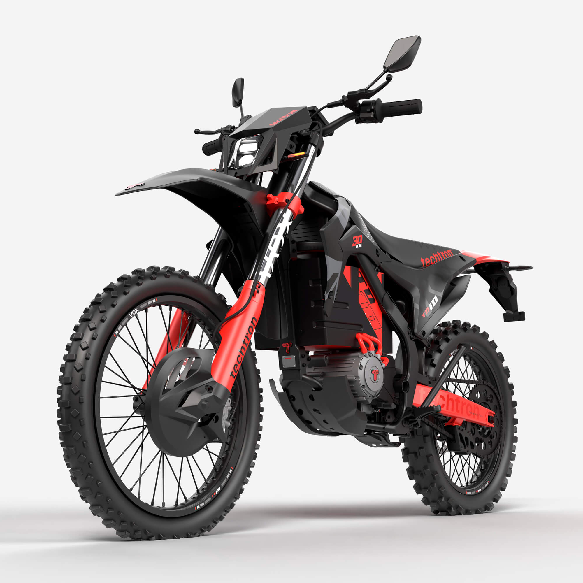 techtron TD10 VOX - 30 kW (80V 75Ah) e-Dirt Bike techtron