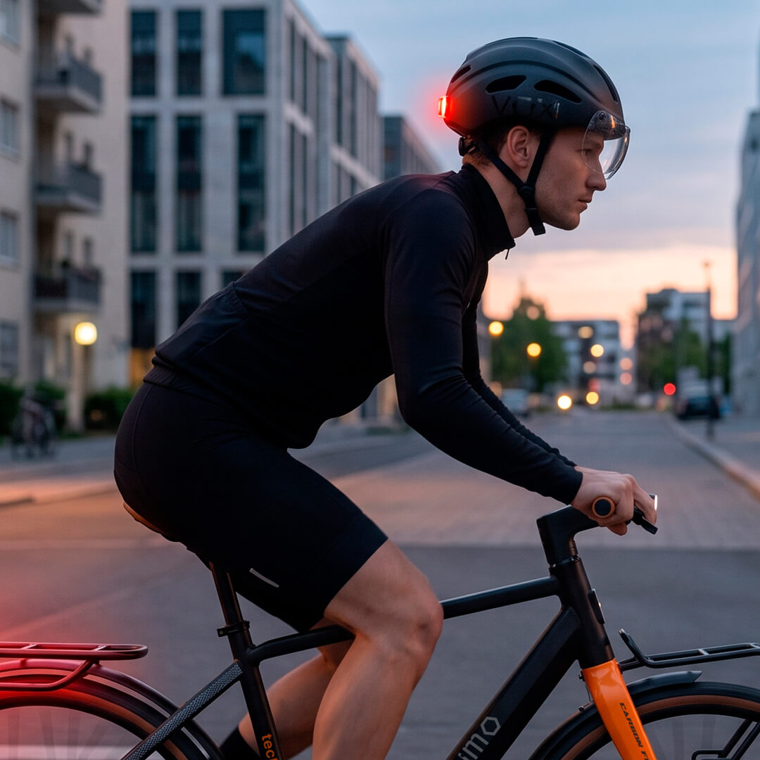 techtron TH4+ VOX Smart Helmet - Cycling techtron