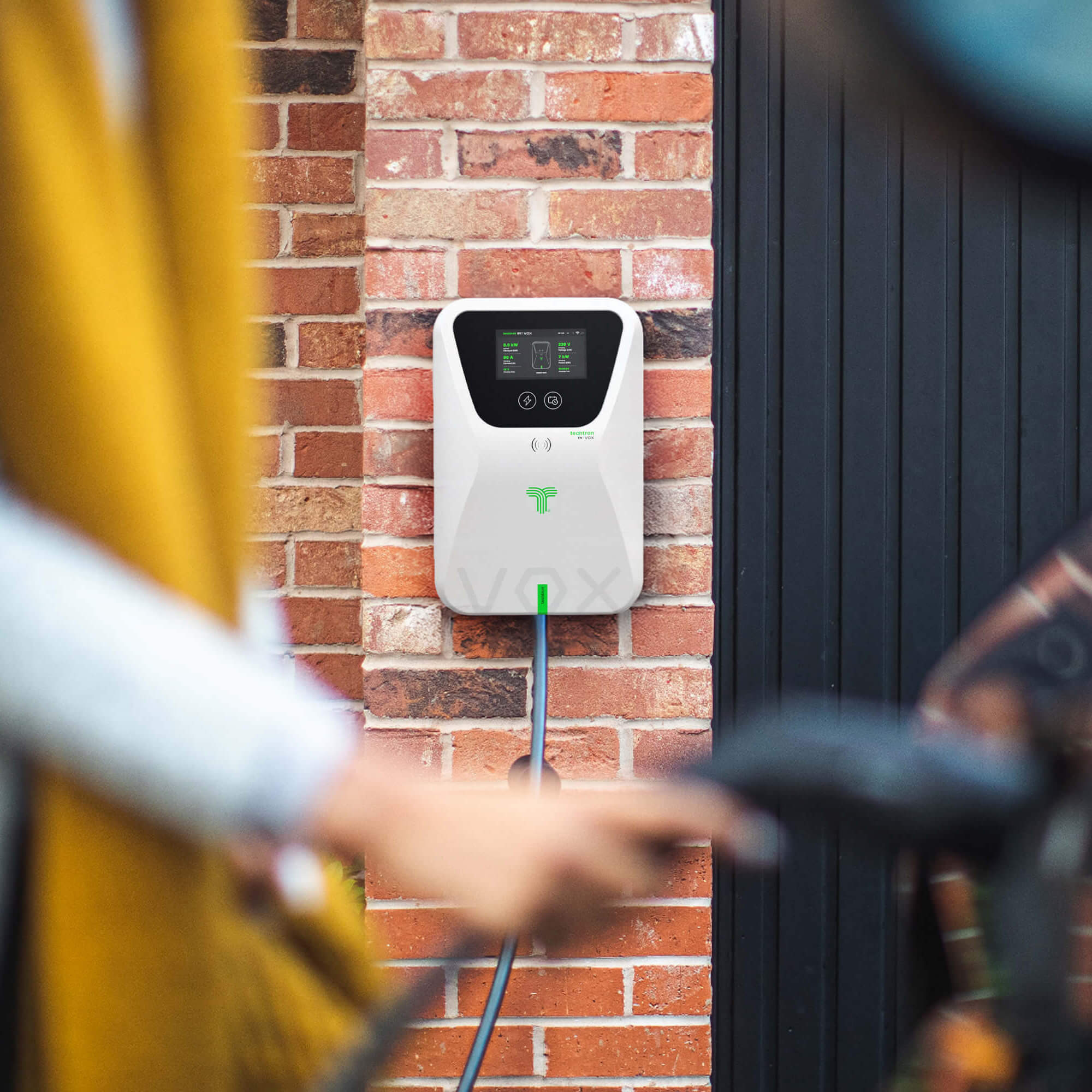 techtron VOX EV Charger Range techtron
