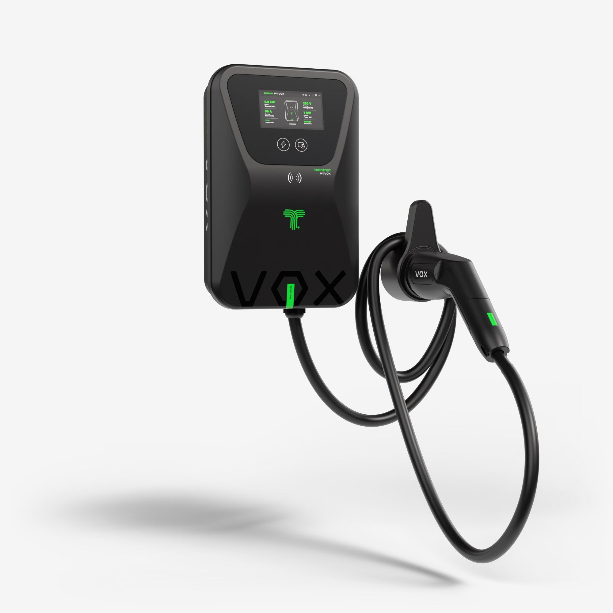 techtron VOX EV Charger Range techtron