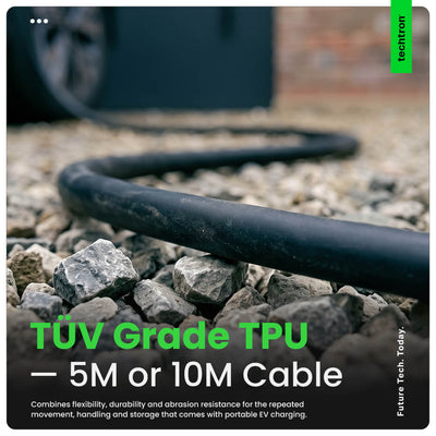 techtron EVC Type 2 EV Charging Cable Range techtron®