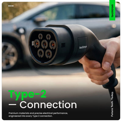 techtron EVC Type 2 EV Charging Cable Range techtron®