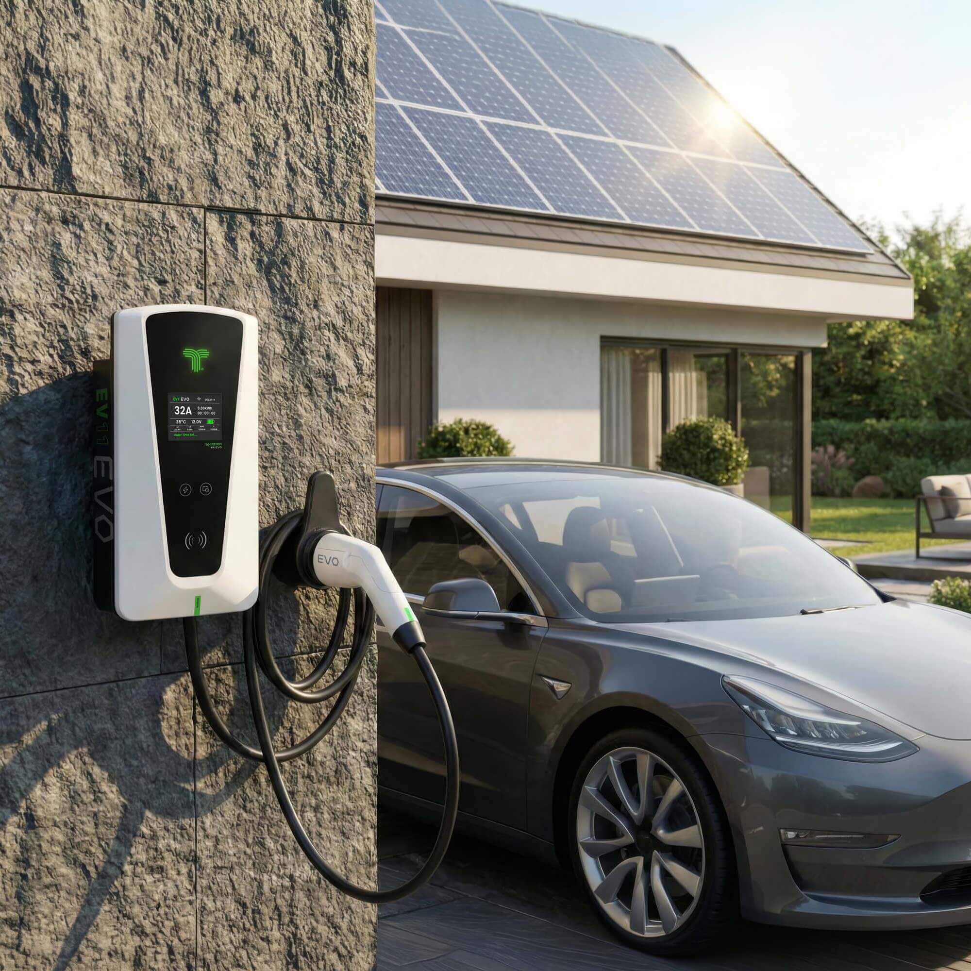 techtron® EVO Smart EV Charger Range techtron