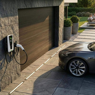 techtron 7.4kw type 2 ev charger