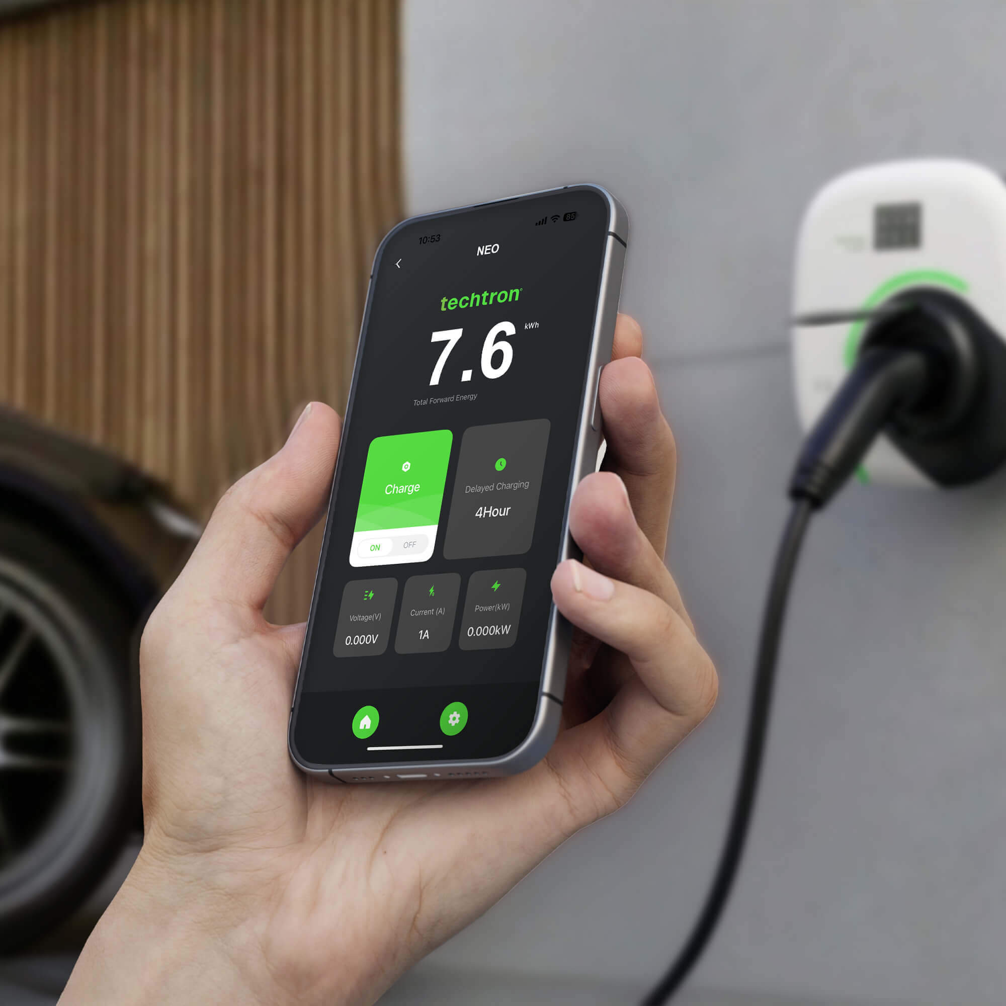 techtron NEO Smart EV Charger Range techtron