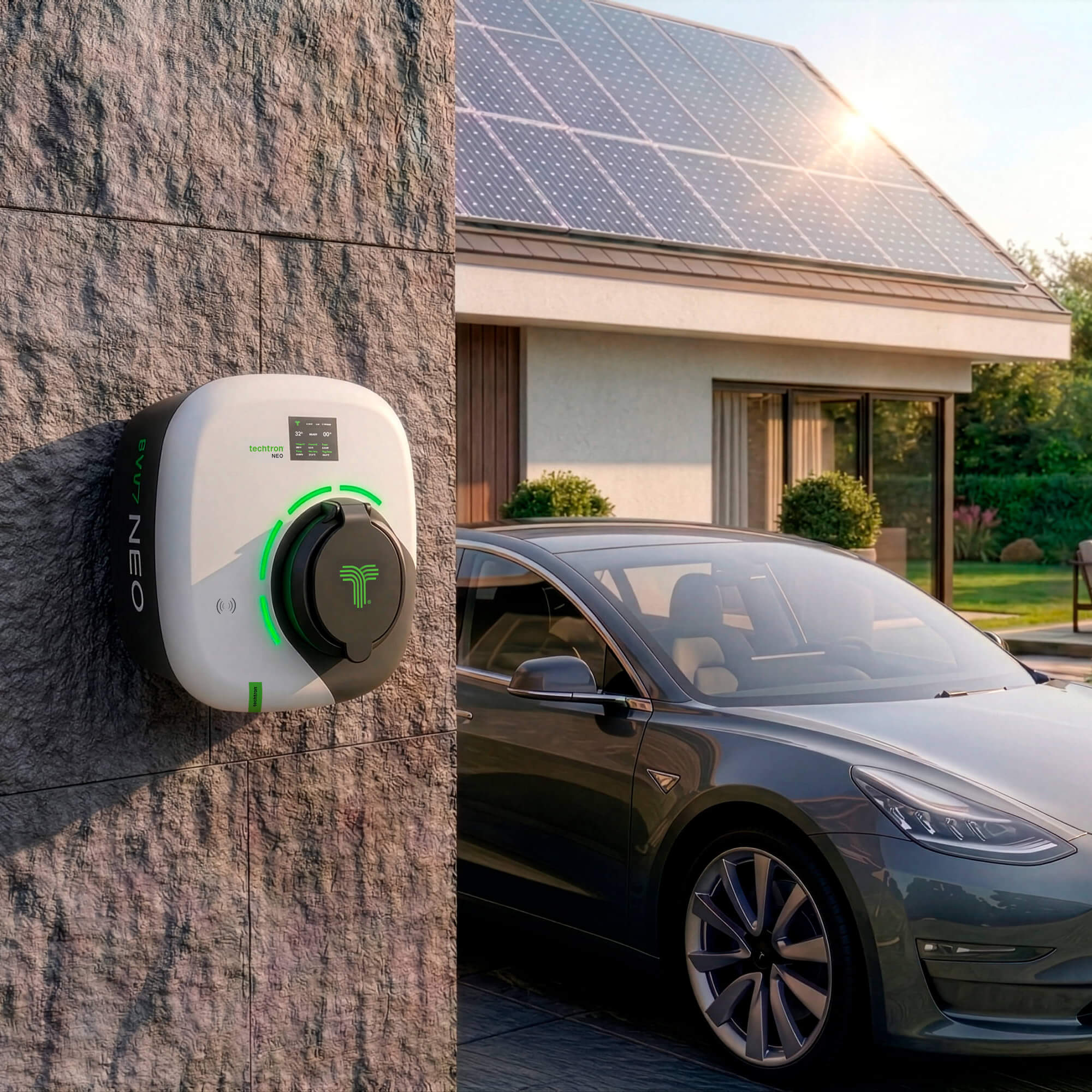 techtron NEO Smart EV Charger Range techtron
