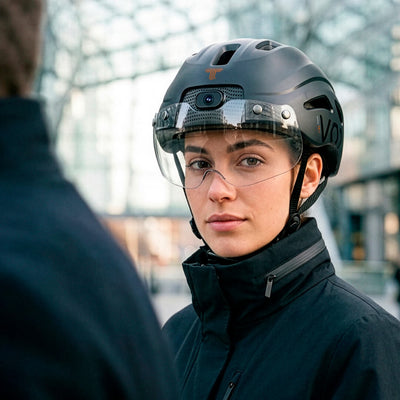 techtron TH4+ VOX Smart Helmet - Cycling techtron