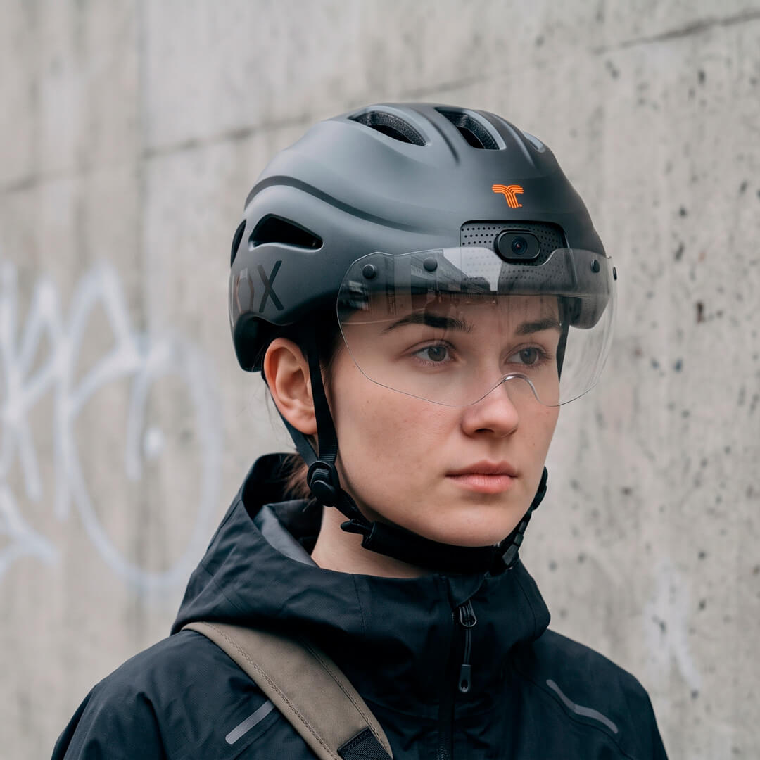 techtron TH4+ VOX Smart Helmet - Cycling techtron