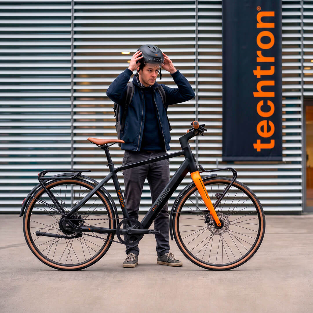 techtron TH4+ VOX Smart Helmet - Cycling techtron