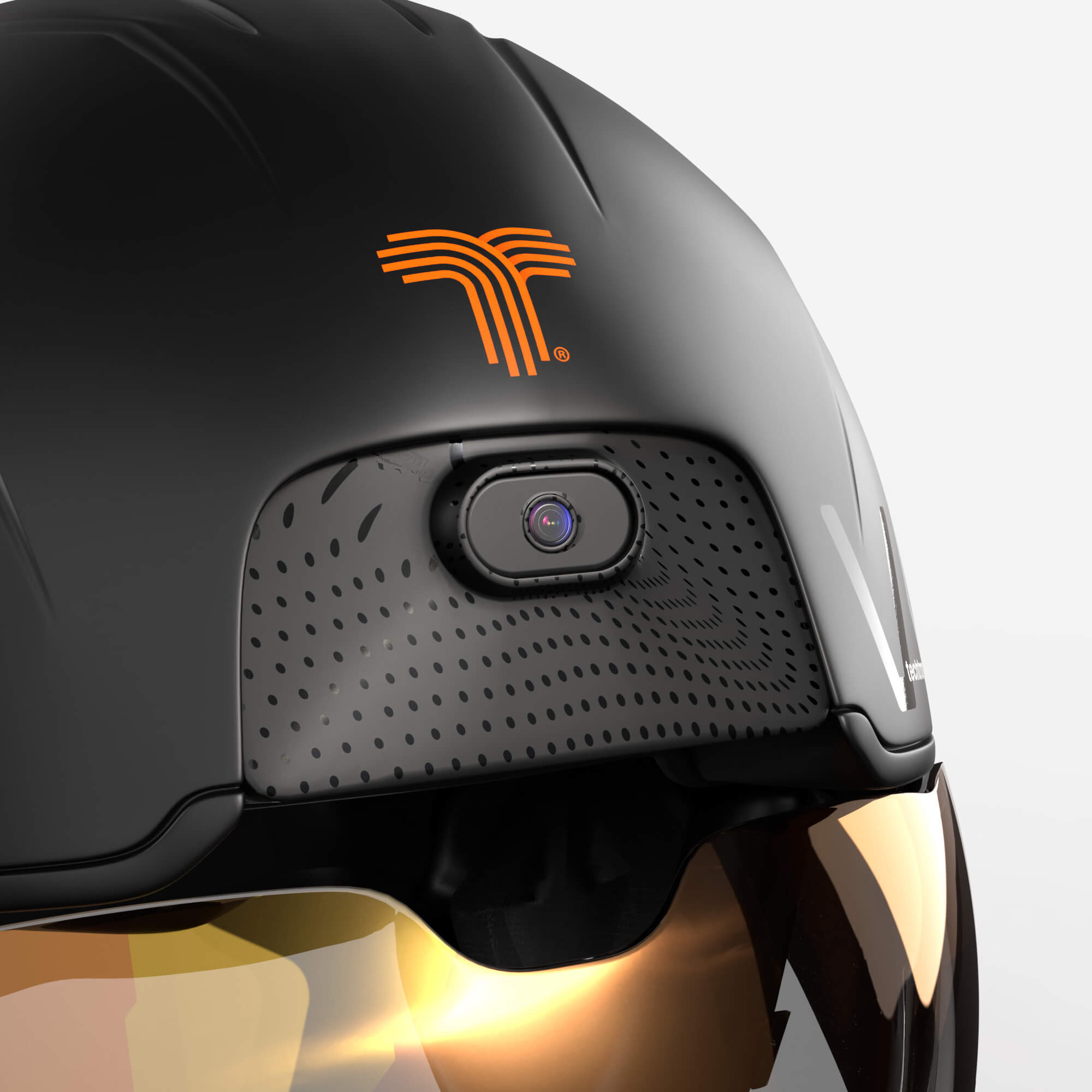 techtron TH7+ VOX Smart Helmet - Skiing techtron