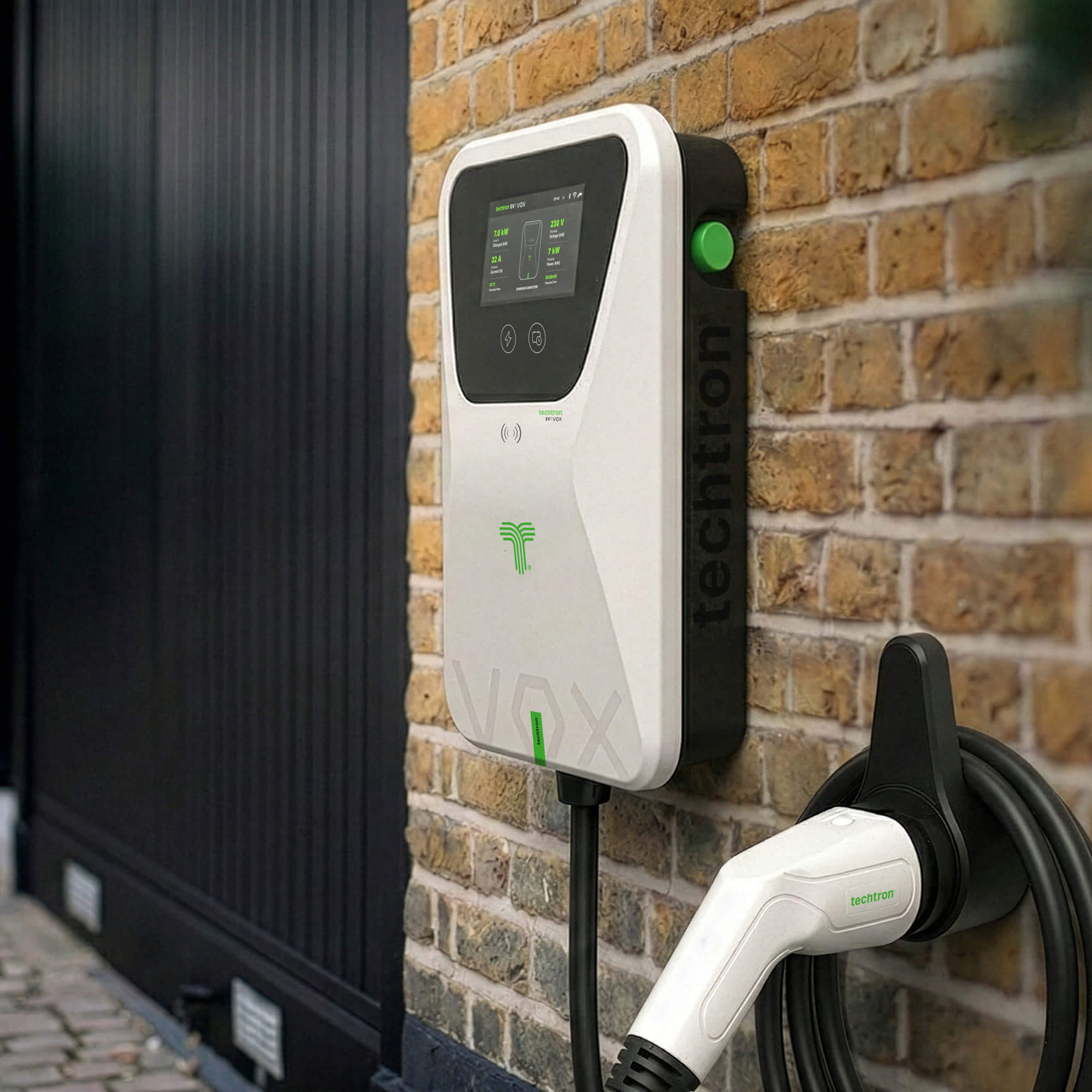 techtron VOX EV Charger Range techtron