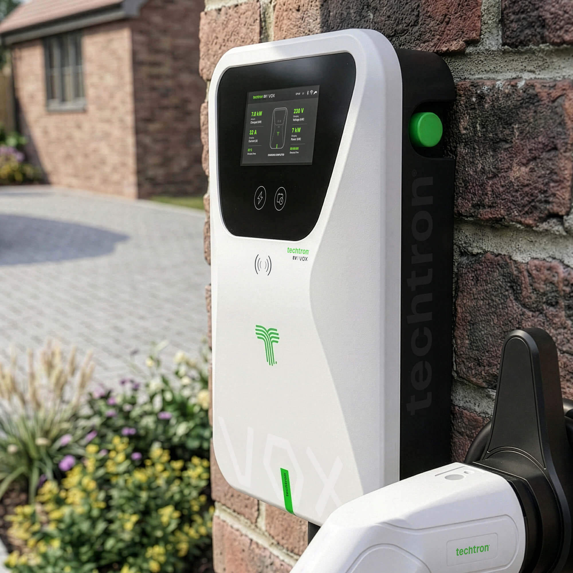 techtron VOX EV Charger Range techtron