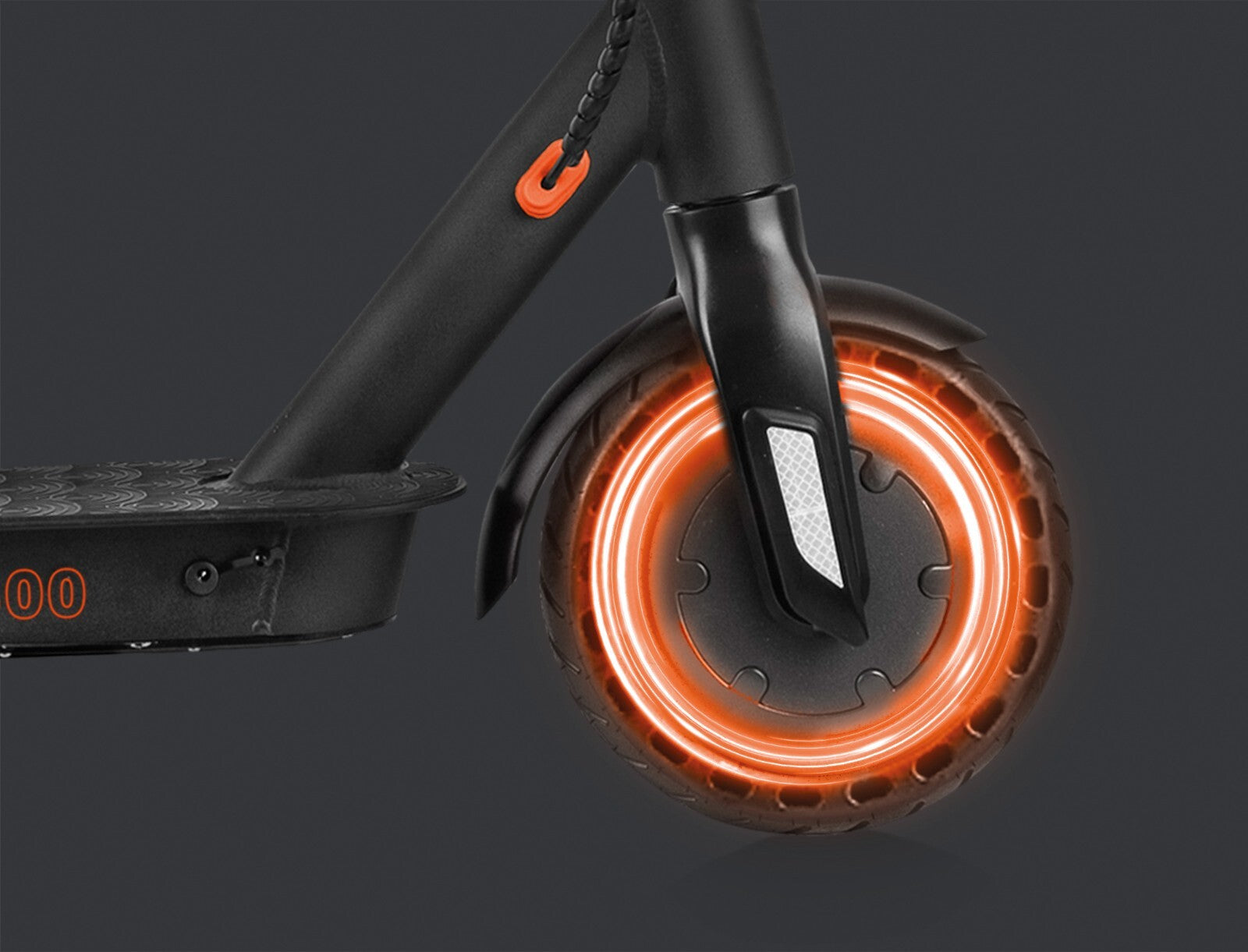 techtron Elite 3500 Electric Kick Scooter Grade A (Battery Replaced) ORANGE techtron