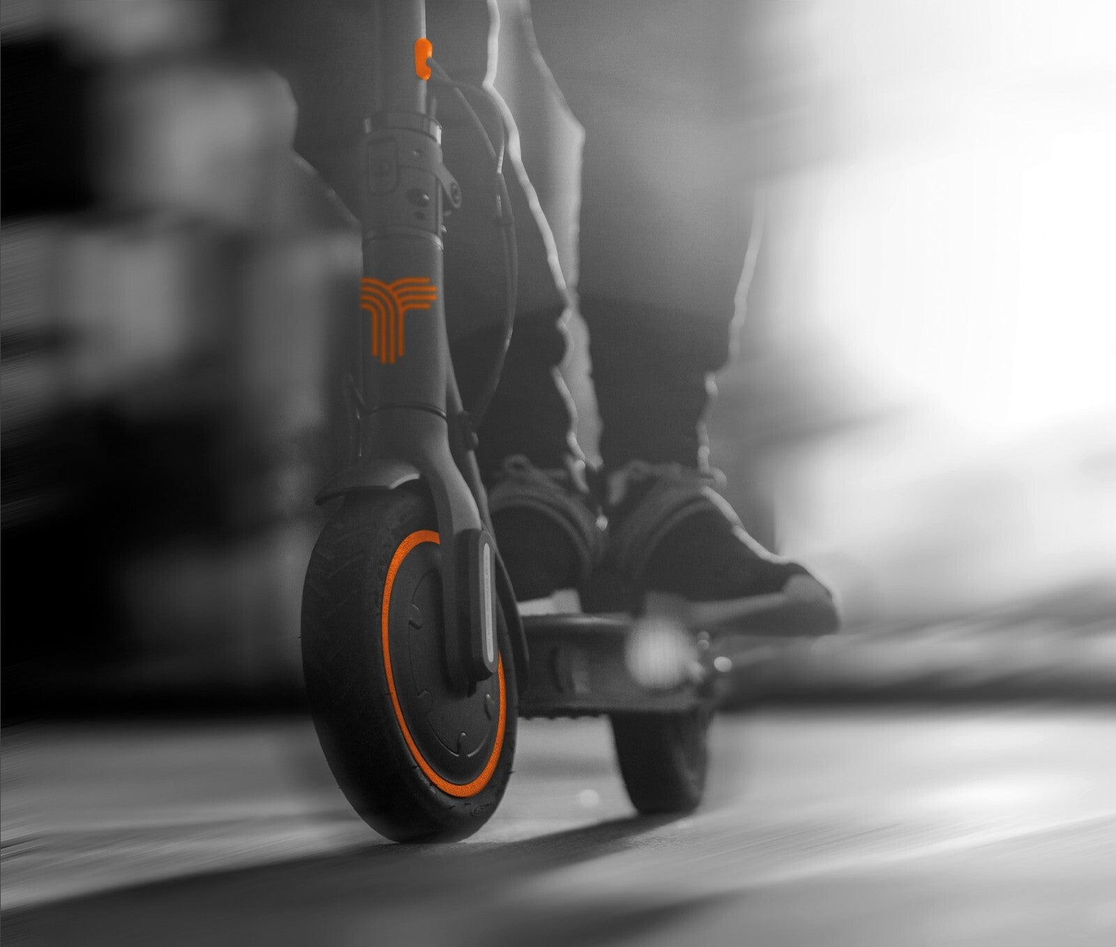 techtron Elite 3500 Electric Kick Scooter Grade A (Battery Replaced) ORANGE techtron