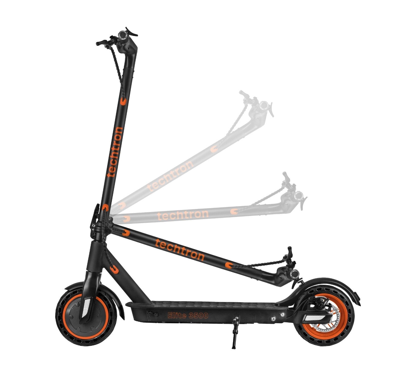 techtron Elite 3500 Electric Kick Scooter Grade A (Battery Replaced) ORANGE techtron